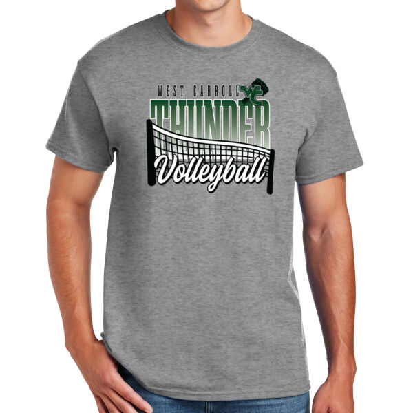 West Carroll JH Volleyball 2026 Logo 1 - DryBlend ® 50 Cotton/50 Poly T Shirt Thumbnail
