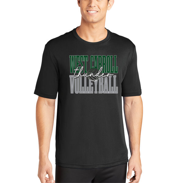 West Carroll JH Volleyball 2026 Logo 2 - PosiCharge ® Competitor Tee Thumbnail