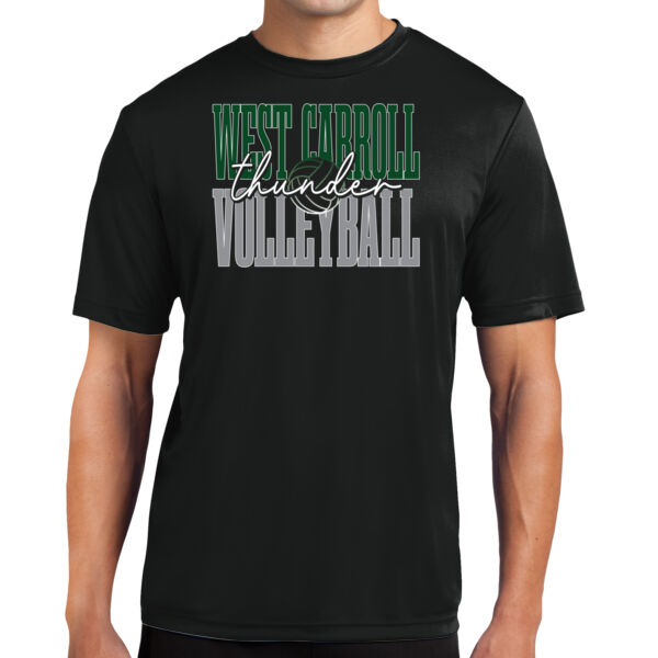 West Carroll JH Volleyball 2026 Logo 2 - Tall PosiCharge ® Competitor Tee Thumbnail