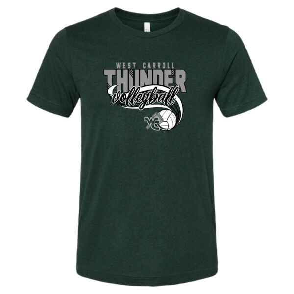 West Carroll JH Volleyball 2026 Logo 3 - CVC Jersey Tee Thumbnail