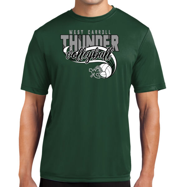 West Carroll JH Volleyball 2026 Logo 3 - Tall PosiCharge ® Competitor Tee Thumbnail