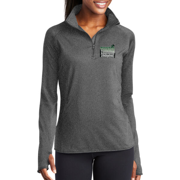 West Carroll JH Volleyball 2026 Logo 1 - Women's Sport Wick ® Stretch 1/4 Zip Pullover Thumbnail
