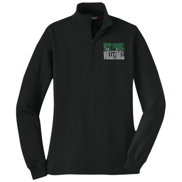 West Carroll JH Volleyball 2026 Logo 2 - Women's 1/4 Zip Sweatshirt Thumbnail