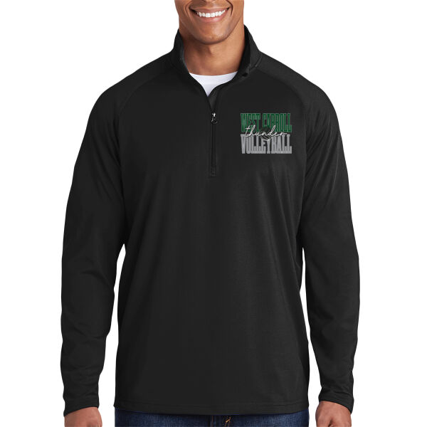 West Carroll JH Volleyball 2026 Logo 2 - Sport Wick ® Stretch 1/4 Zip Pullover Thumbnail