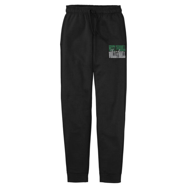 West Carroll JH Volleyball 2026 Logo 2 - Core Fleece Jogger Thumbnail